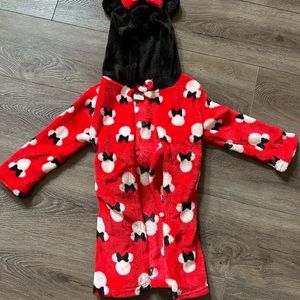 Disney minnie mouse robe